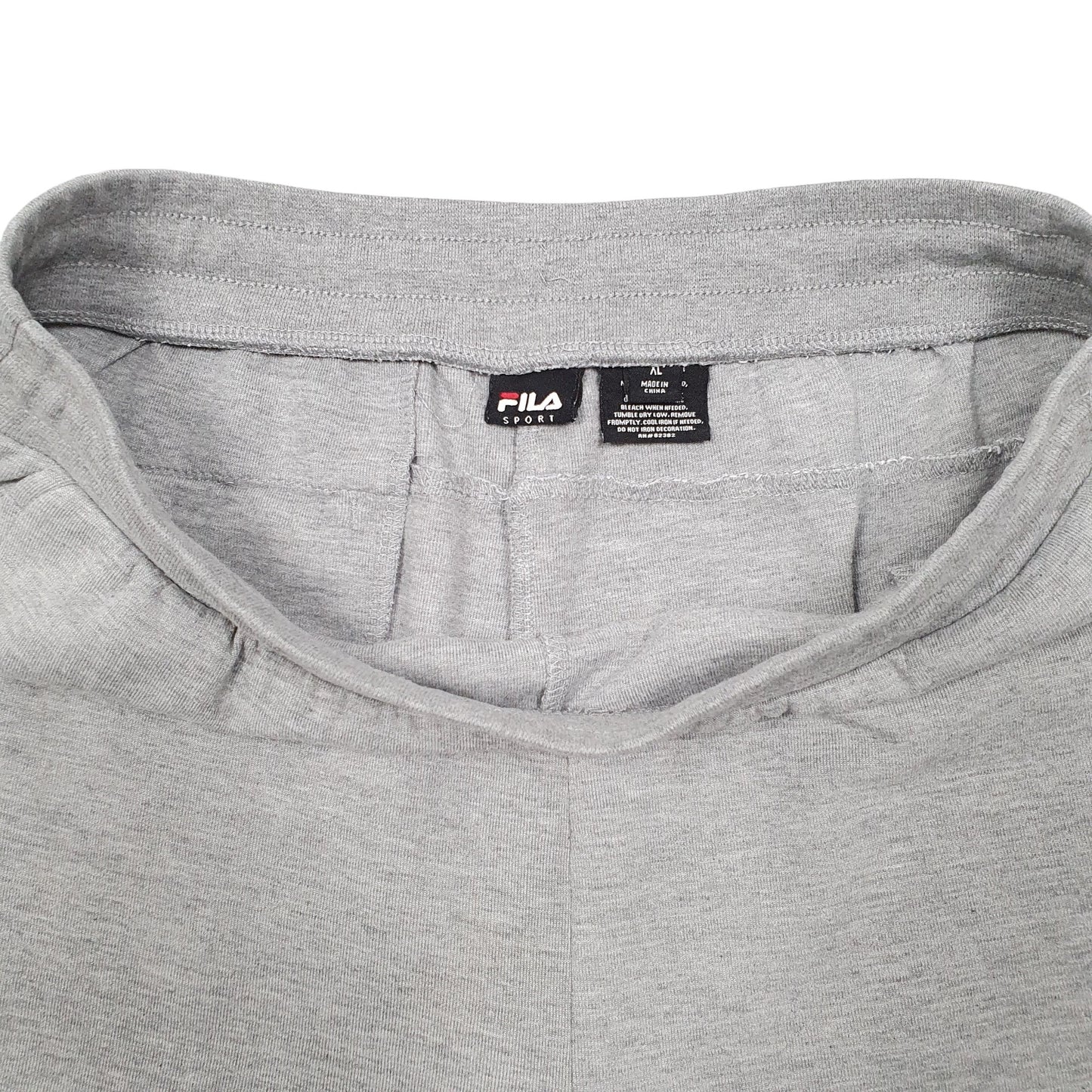 Womens Grey Fila Sport Active Workout Jogger Trousers