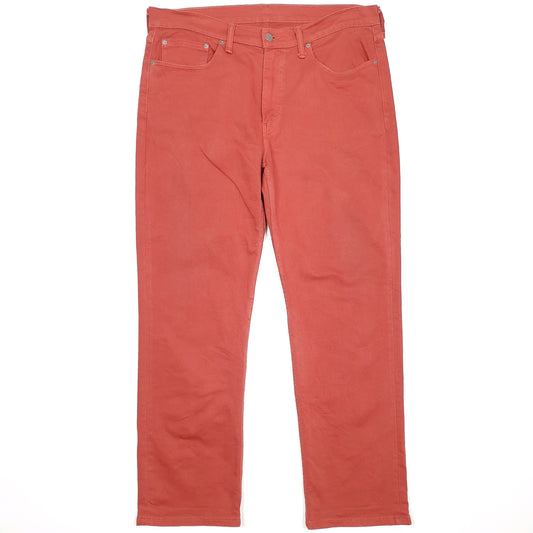 Levis 514 Straight Fit Jeans W36 L31 Red
