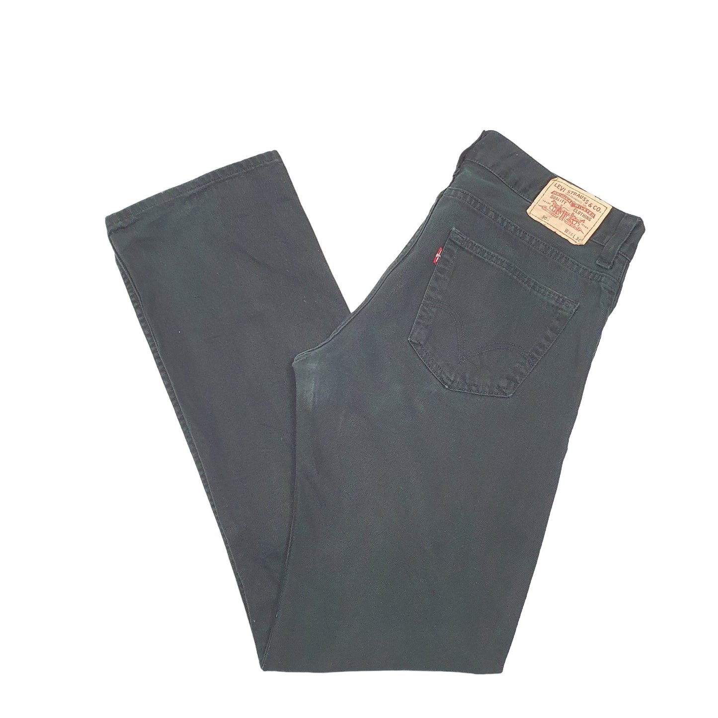 Mens Black Levis  505 JeansW36 L36