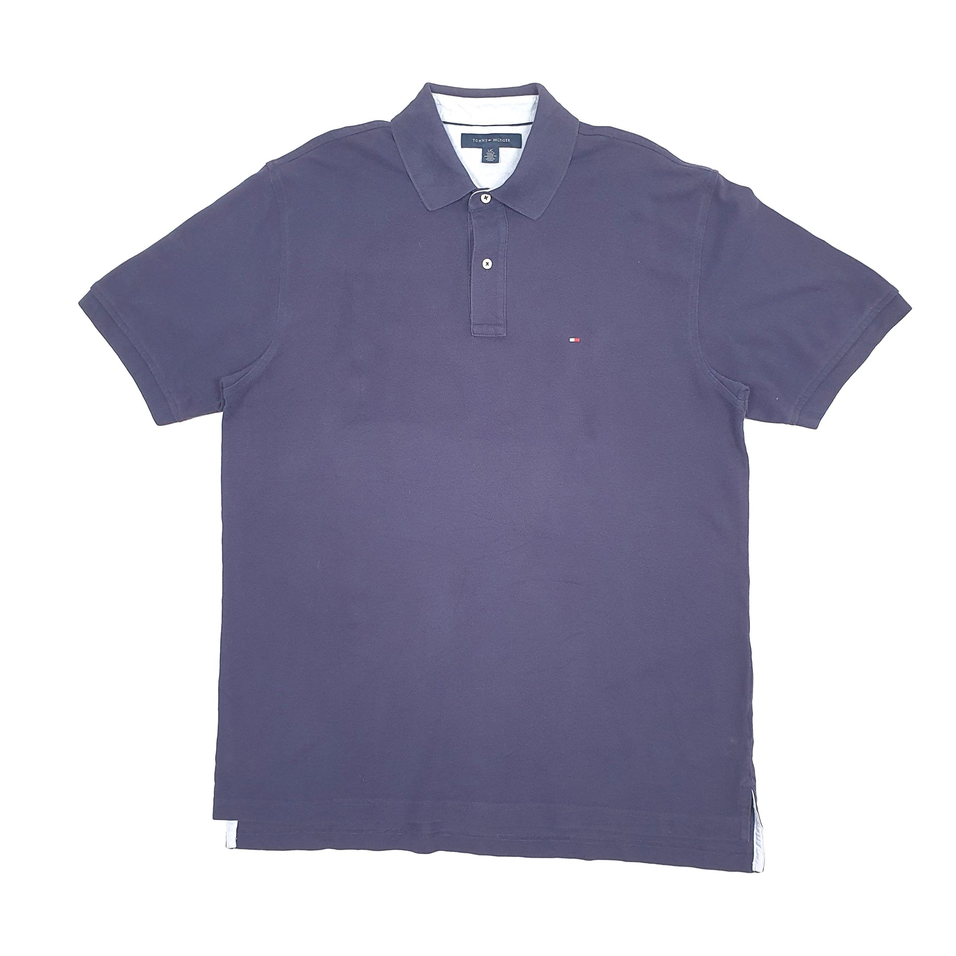 Mens Navy Tommy Hilfiger  Short Sleeve Polo Shirt