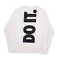 Mens Pink Nike Spellout Crewneck Jumper