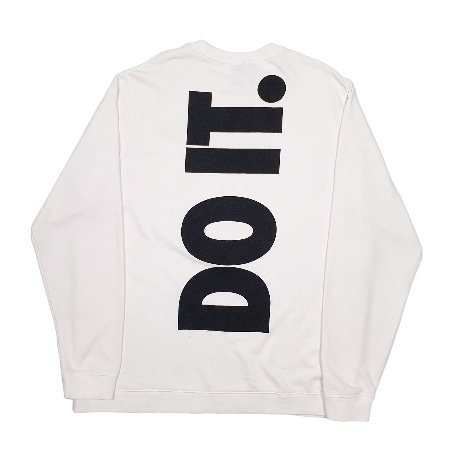 Mens Pink Nike Spellout Crewneck Jumper