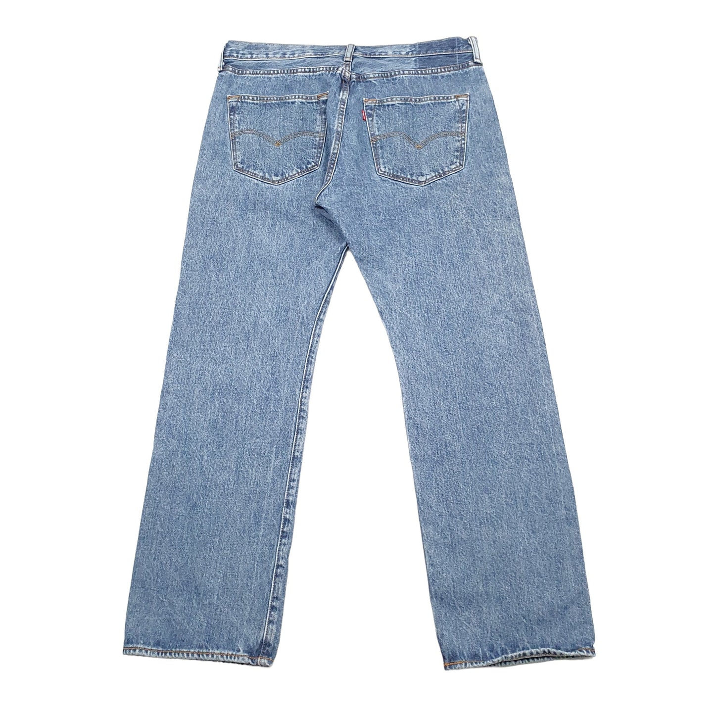 Levis Straight Straight Fit Jeans W36 L29 Blue