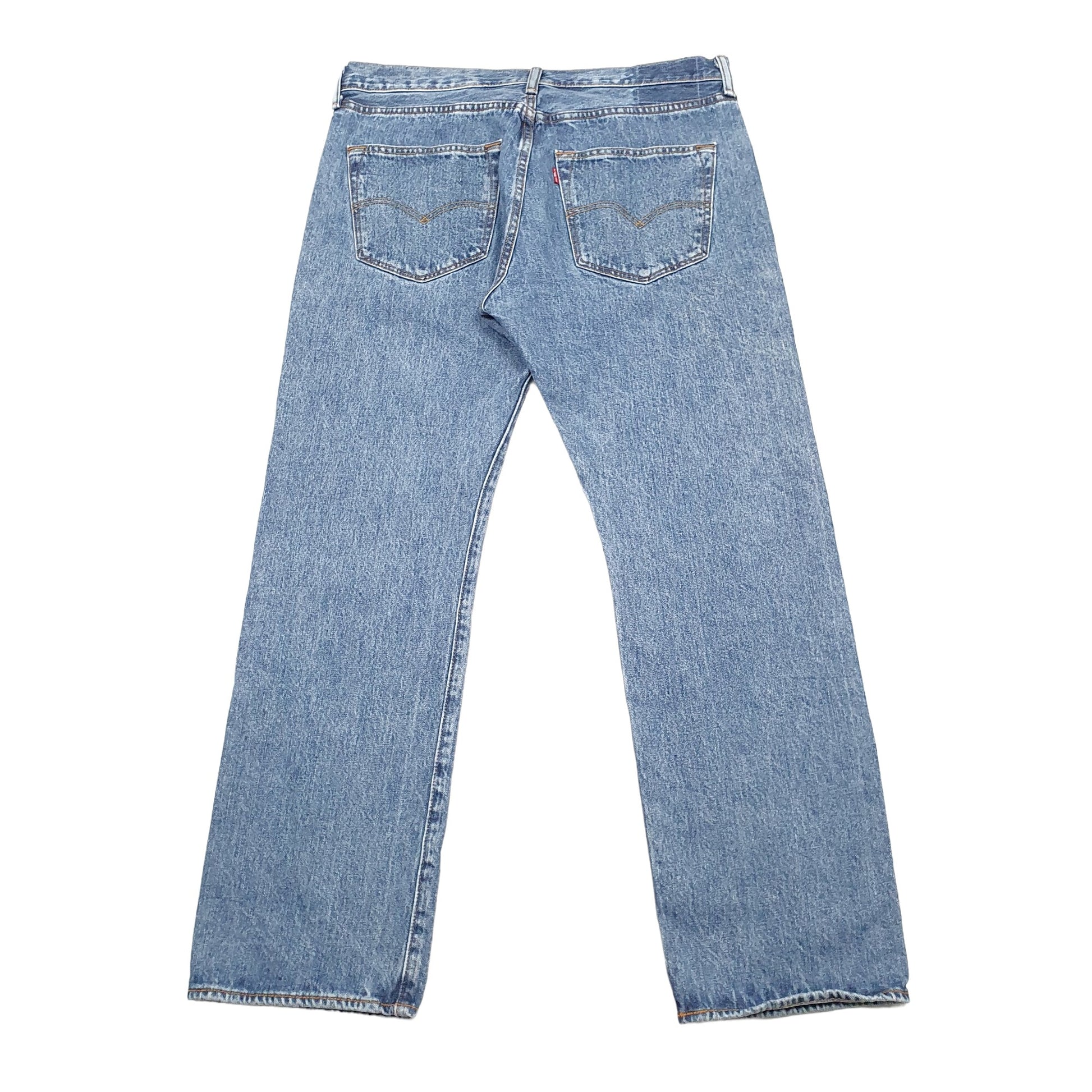 Levis Straight Straight Fit Jeans W36 L29 Blue