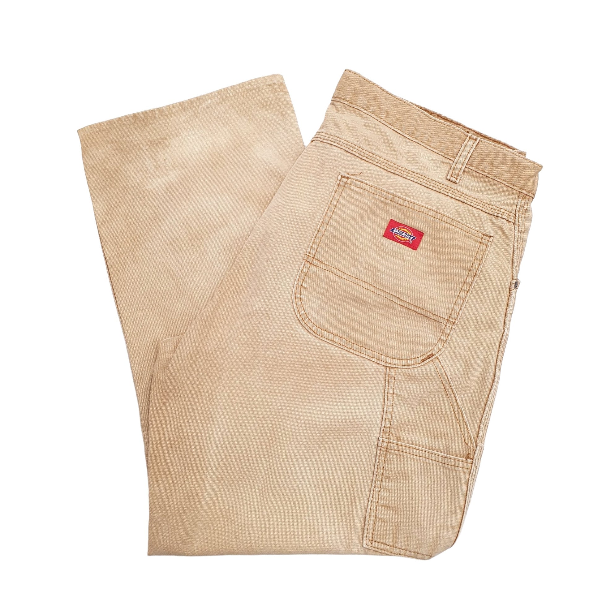 Mens Brown Dickies  Carpenter Trousers