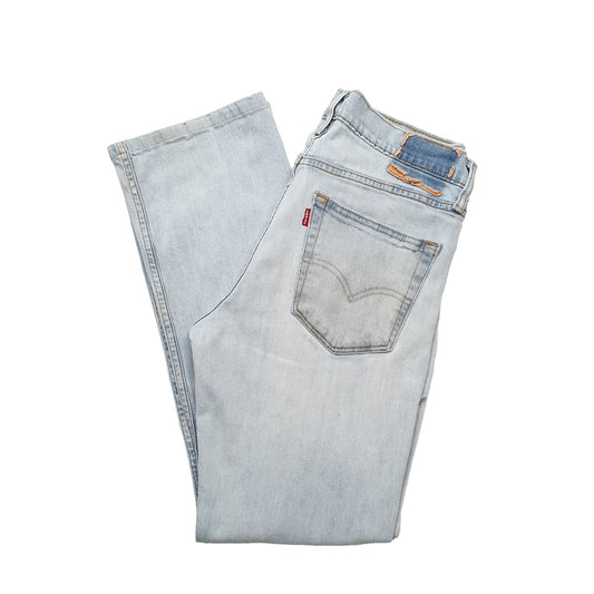 Levis 527 Bootcut Fit Jeans W34 L30 Blue