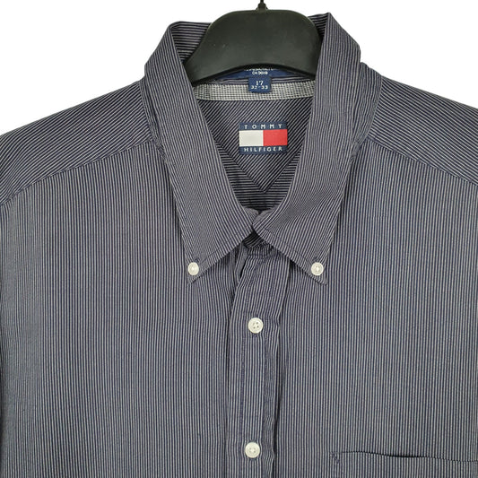 Mens Blue Tommy Hilfiger  Long Sleeve Shirt