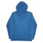 Mens Blue Adidas Spellout Hoodie Jumper