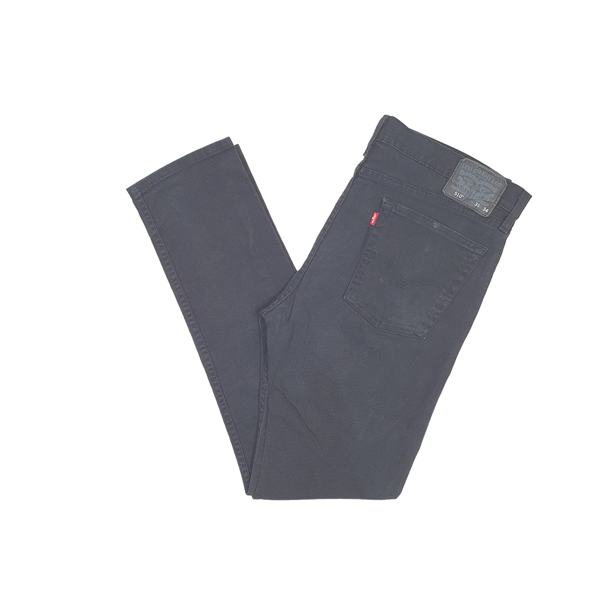 Levis 510 Skinny Fit Jeans W36 L32 Black
