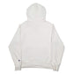 Mens White Champion Reverse Weave Hoodie Jumper