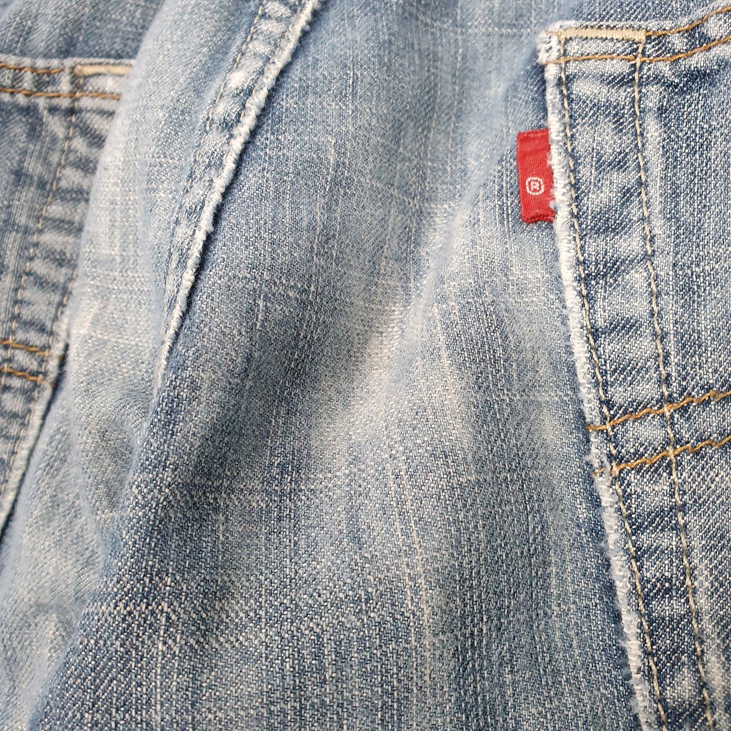 Levis 569 Loose Fit Jeans W34 L35 Blue