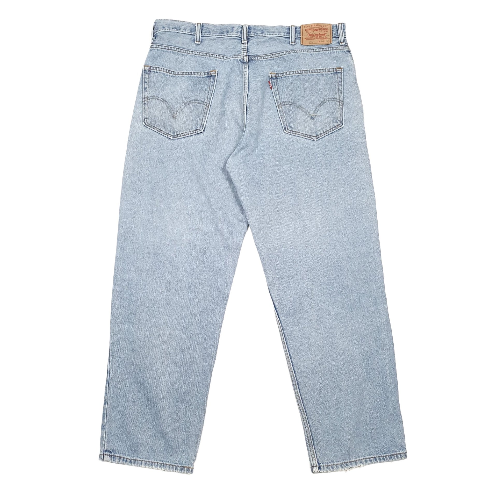 Levis 550 Relaxed Fit Jeans W40 L30 Blue