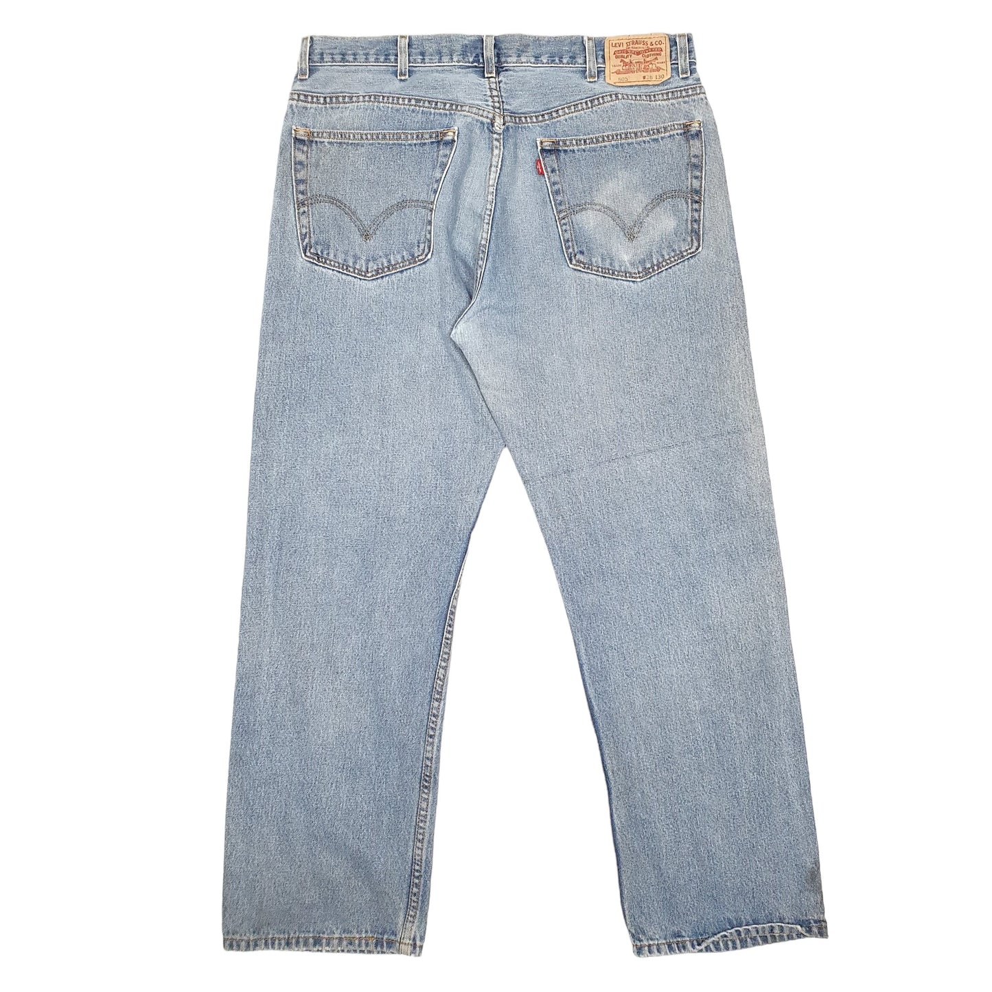 Mens Blue Levis  505 JeansW38 L30