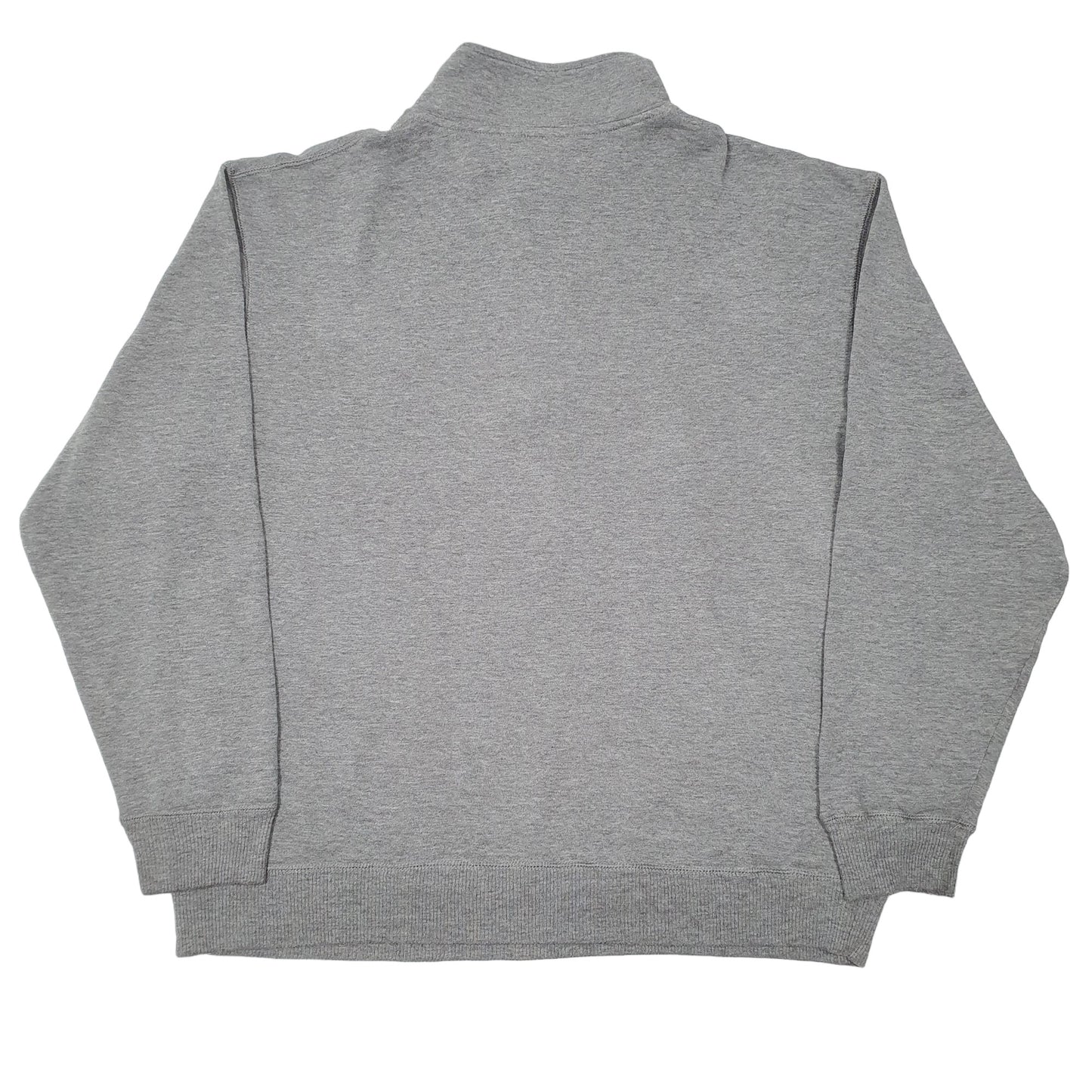 Mens Grey Fila  Quarter Zip Jumper