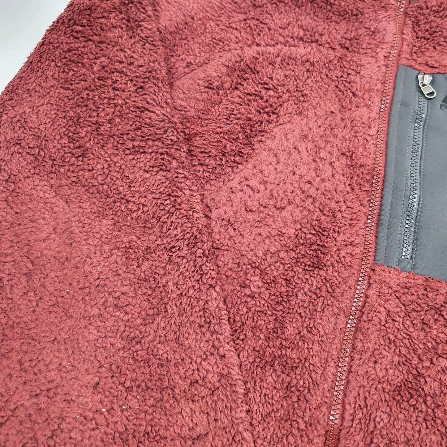 Nike ACG Retro Pile Full Zip Fleece M Burgundy