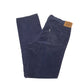 Mens Navy Levis 643 Corduroy Trousers