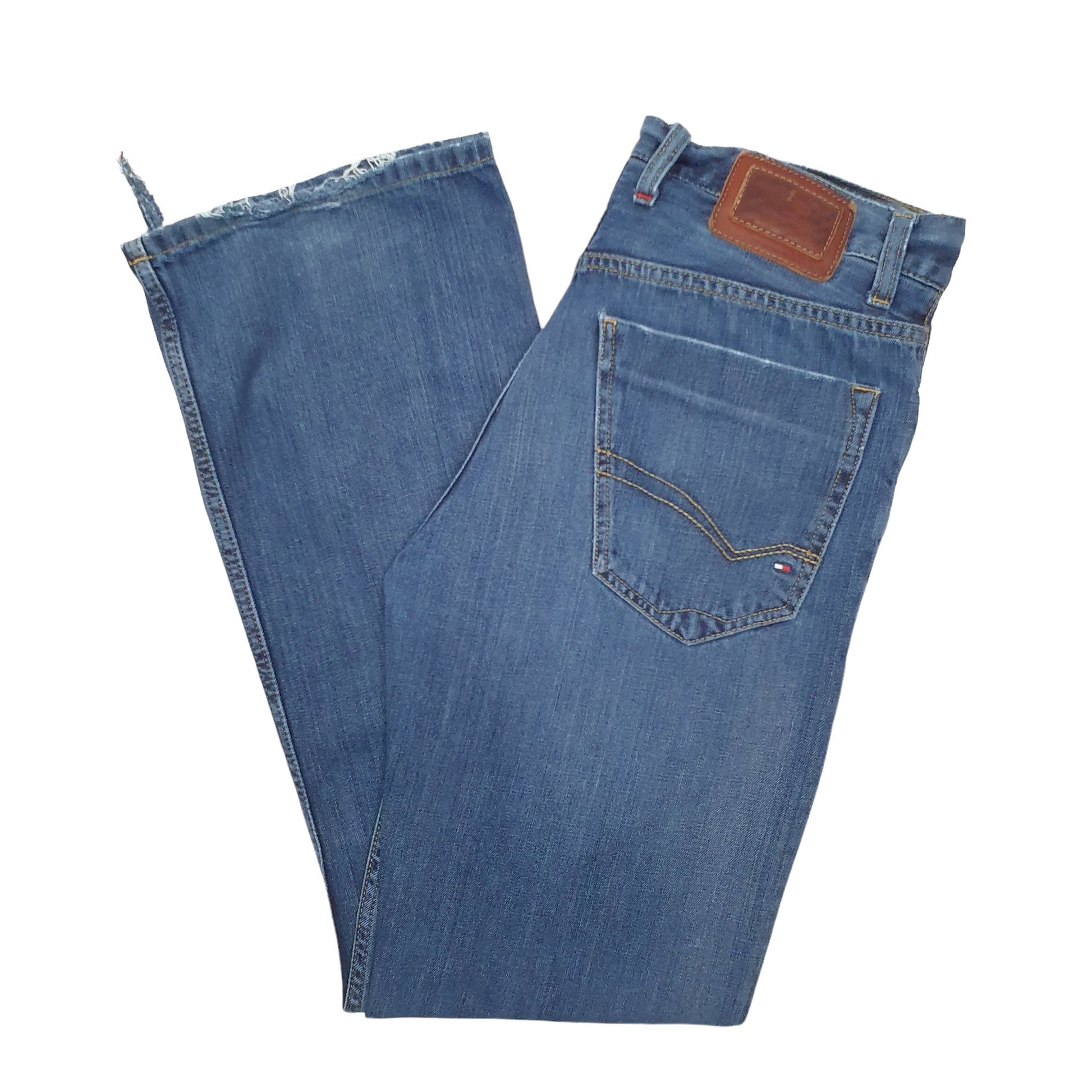 Mens Blue Tommy Hilfiger  Bootcut JeansW30 L32