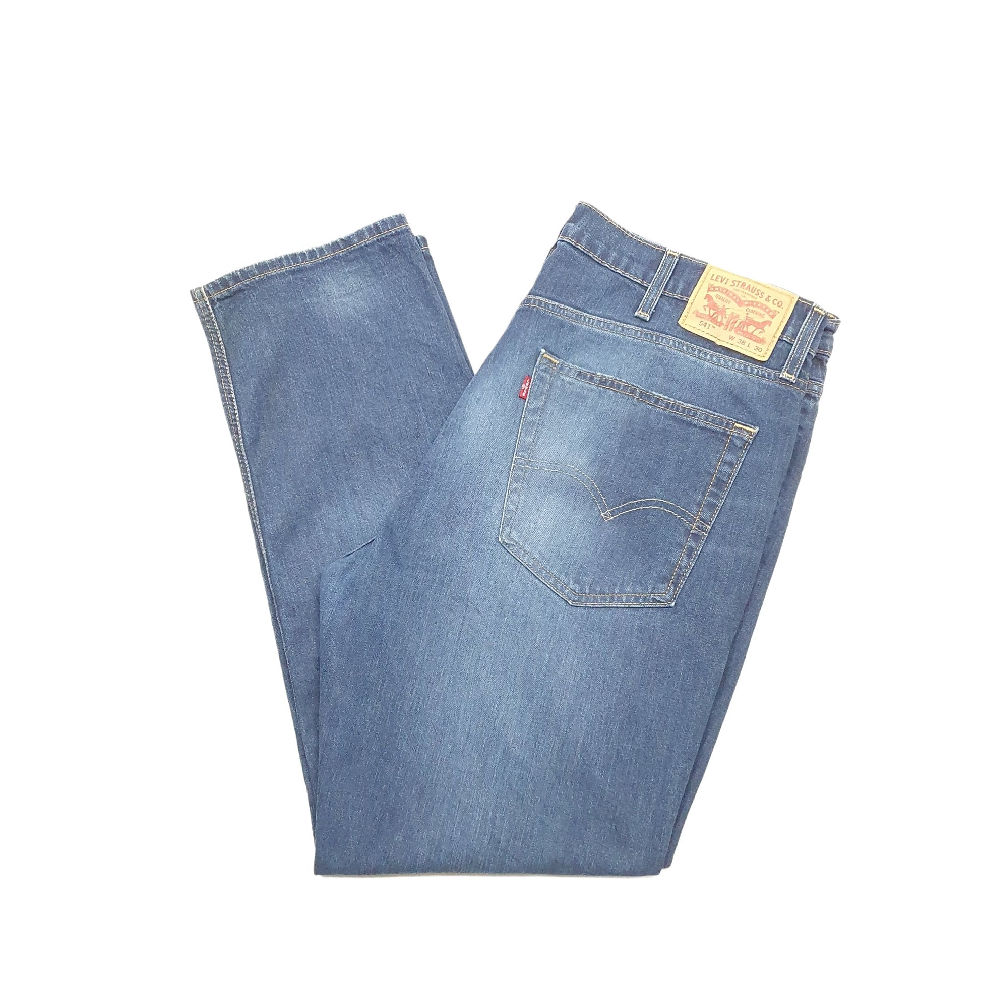 Levis 541 Tapered Fit Jeans W38 L30 Blue