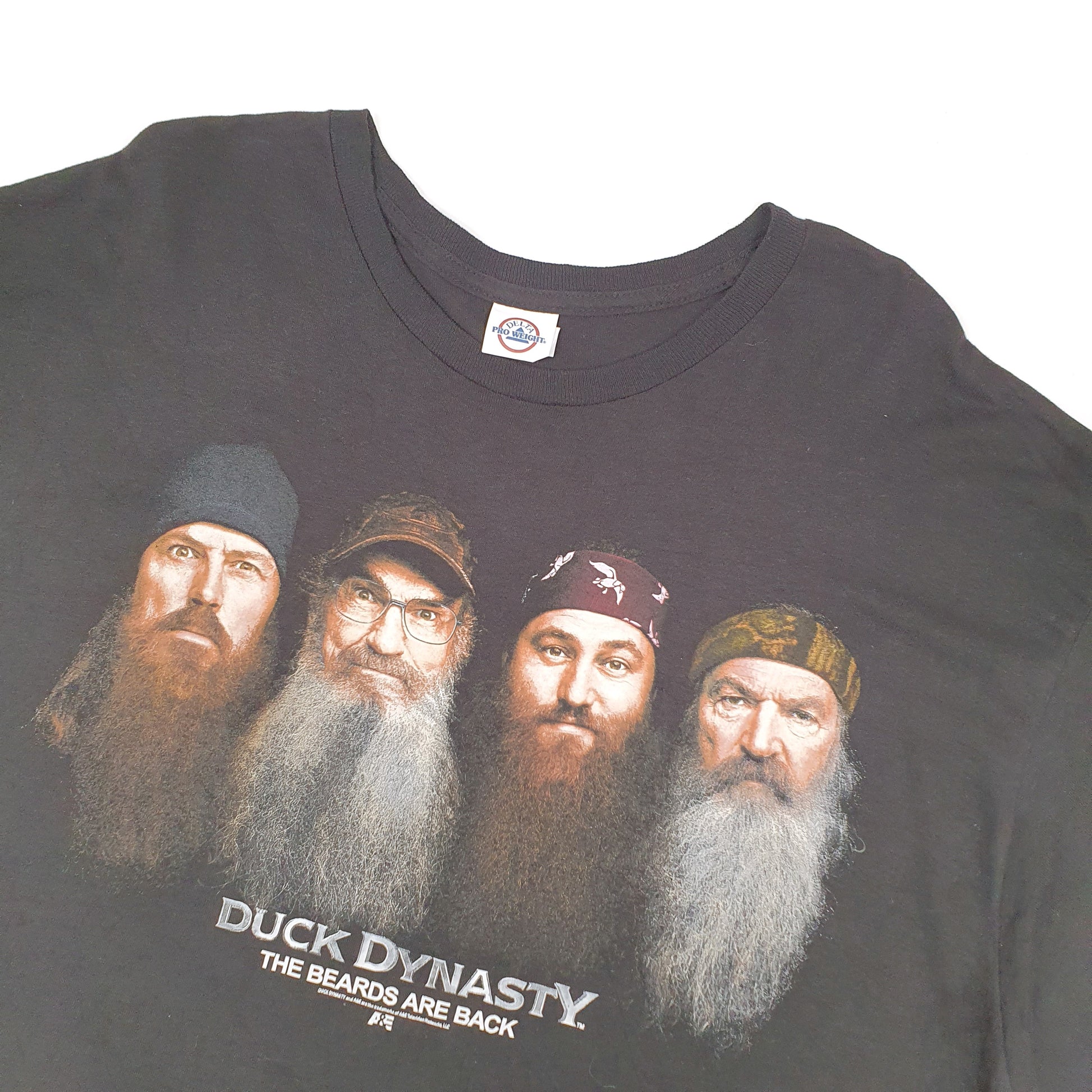 Delta Duck Dynasty Short Sleeve T Shirt Black