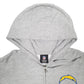 Mens Grey NFL Sab Diego Chargers Football Full Zip Jumper