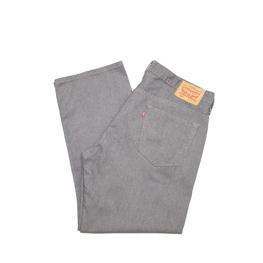 Levis 569 Loose Fit Jeans W36 L29 Grey