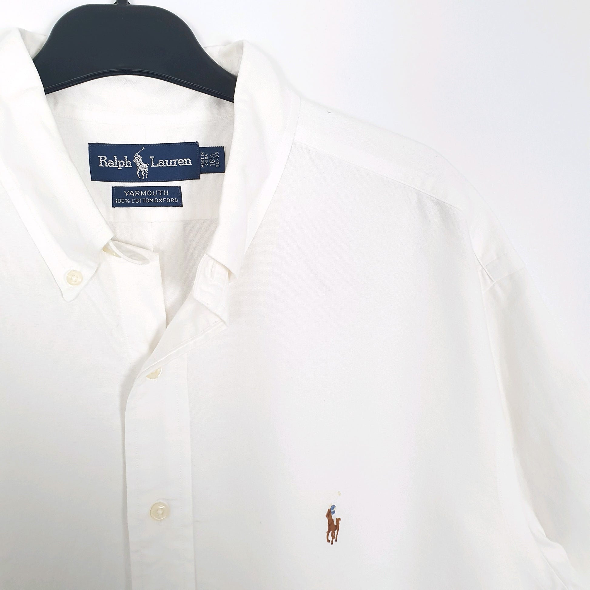 Polo Ralph Lauren Short Sleeve Regular Fit Shirt White
