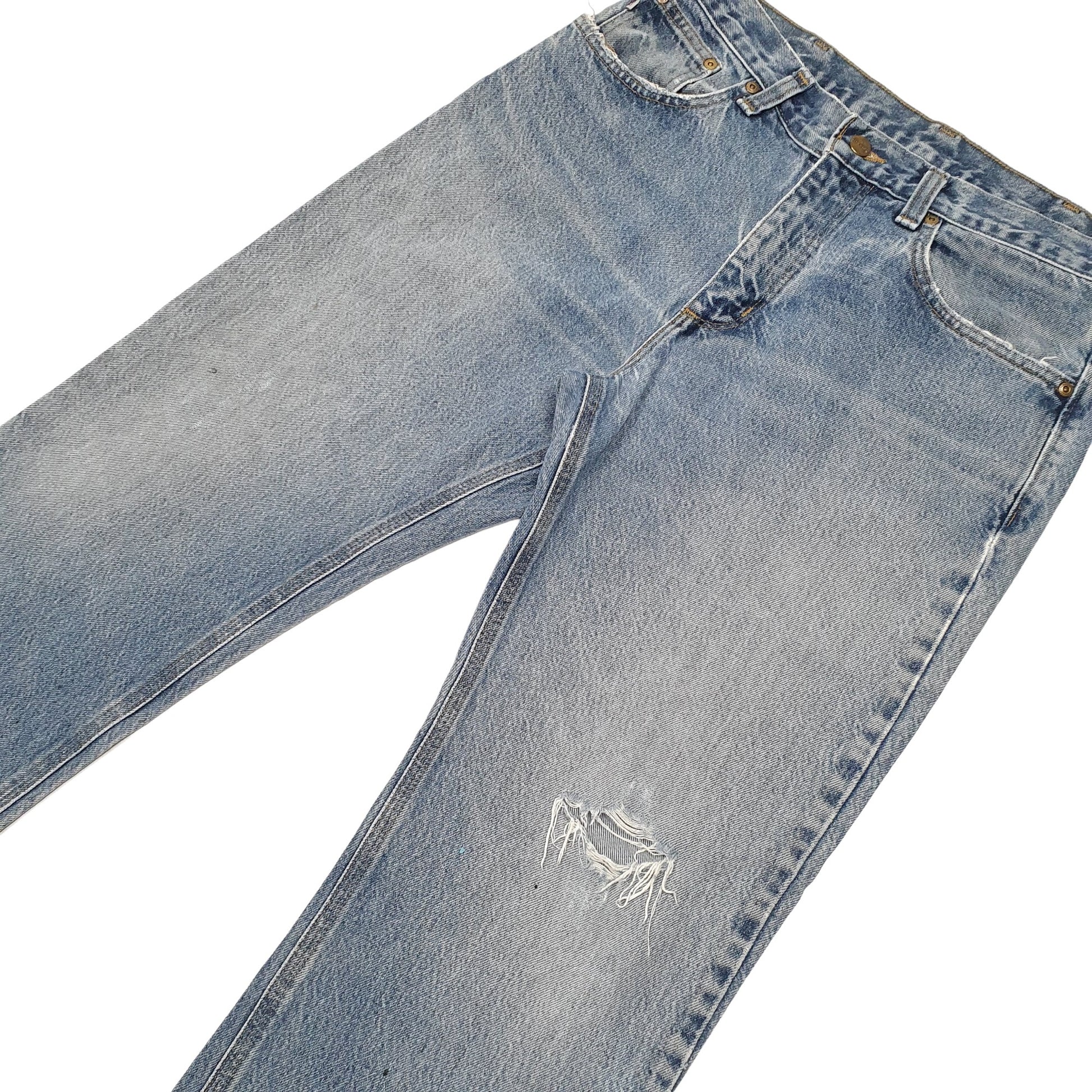 Mens Blue Carhartt  Carpenter JeansW33 L30