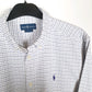 Polo Ralph Lauren Long Sleeve Regular Fit Check Shirt White