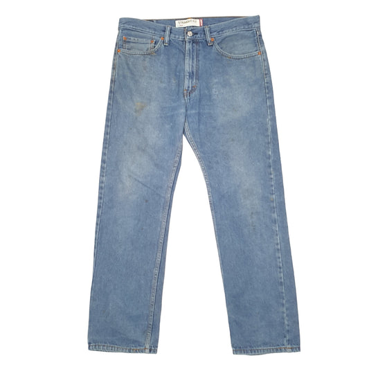 Mens Blue Levis  505 JeansW34 L30