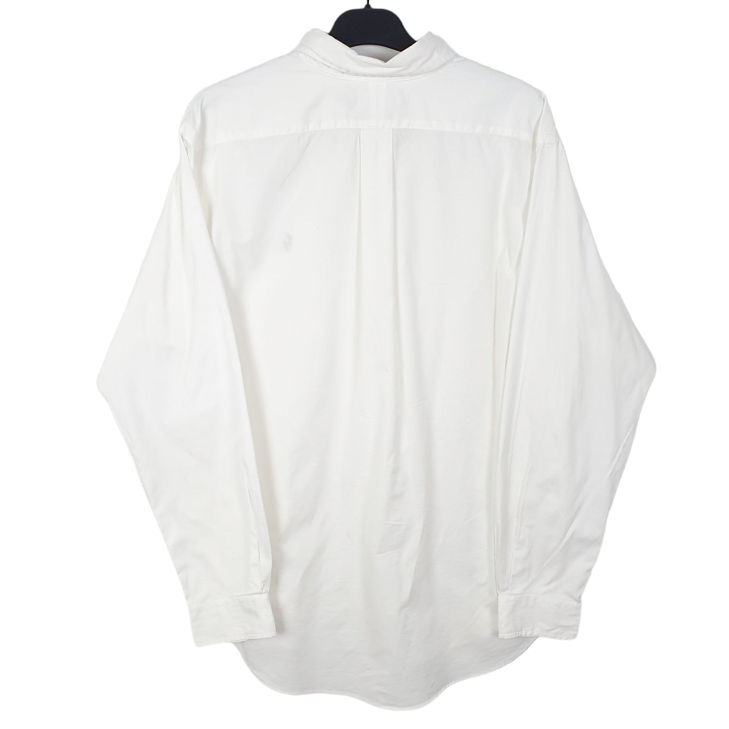 Mens White Ralph Lauren Oxford Long Sleeve Shirt