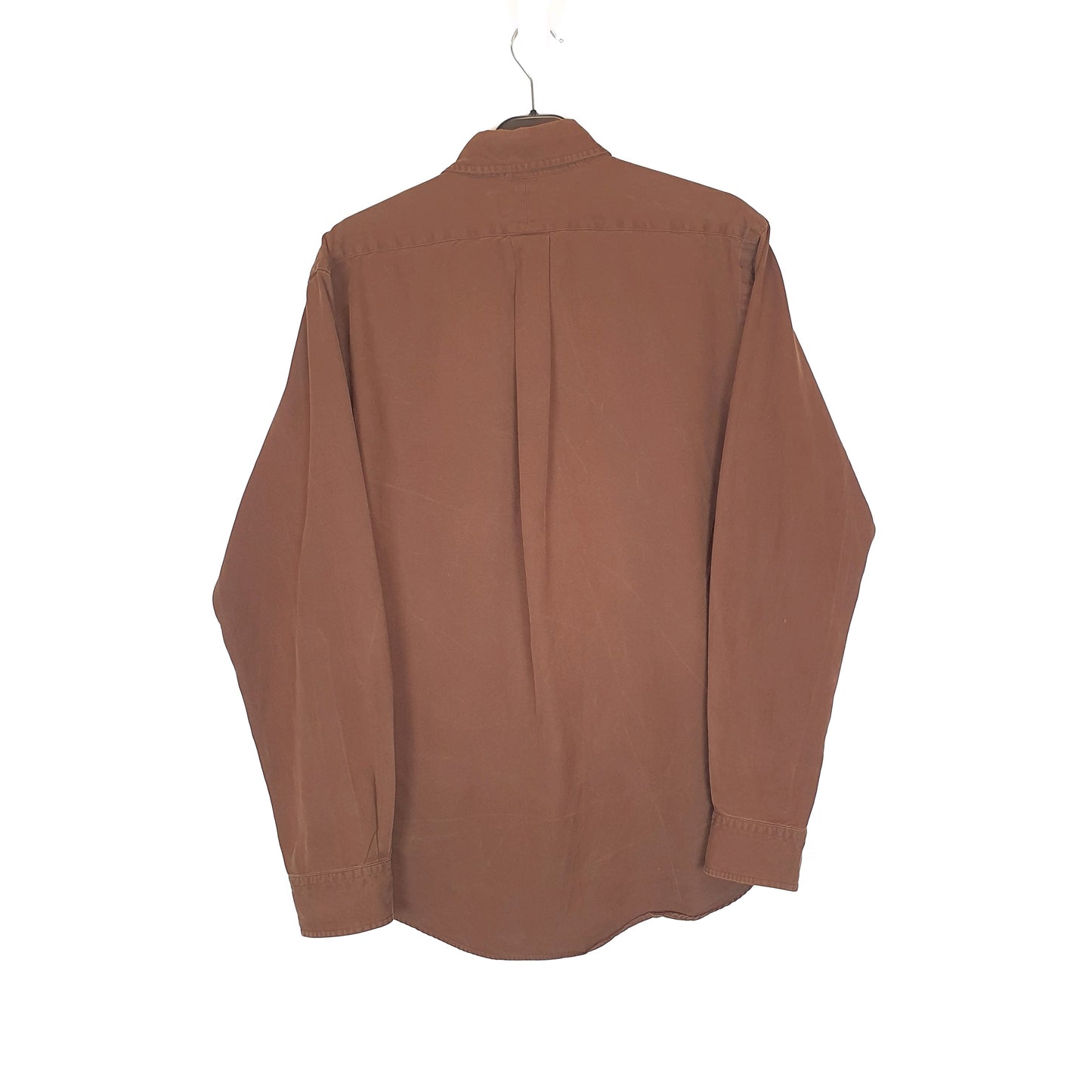 Polo Ralph Lauren Long Sleeve Custom Fit Shirt Brown