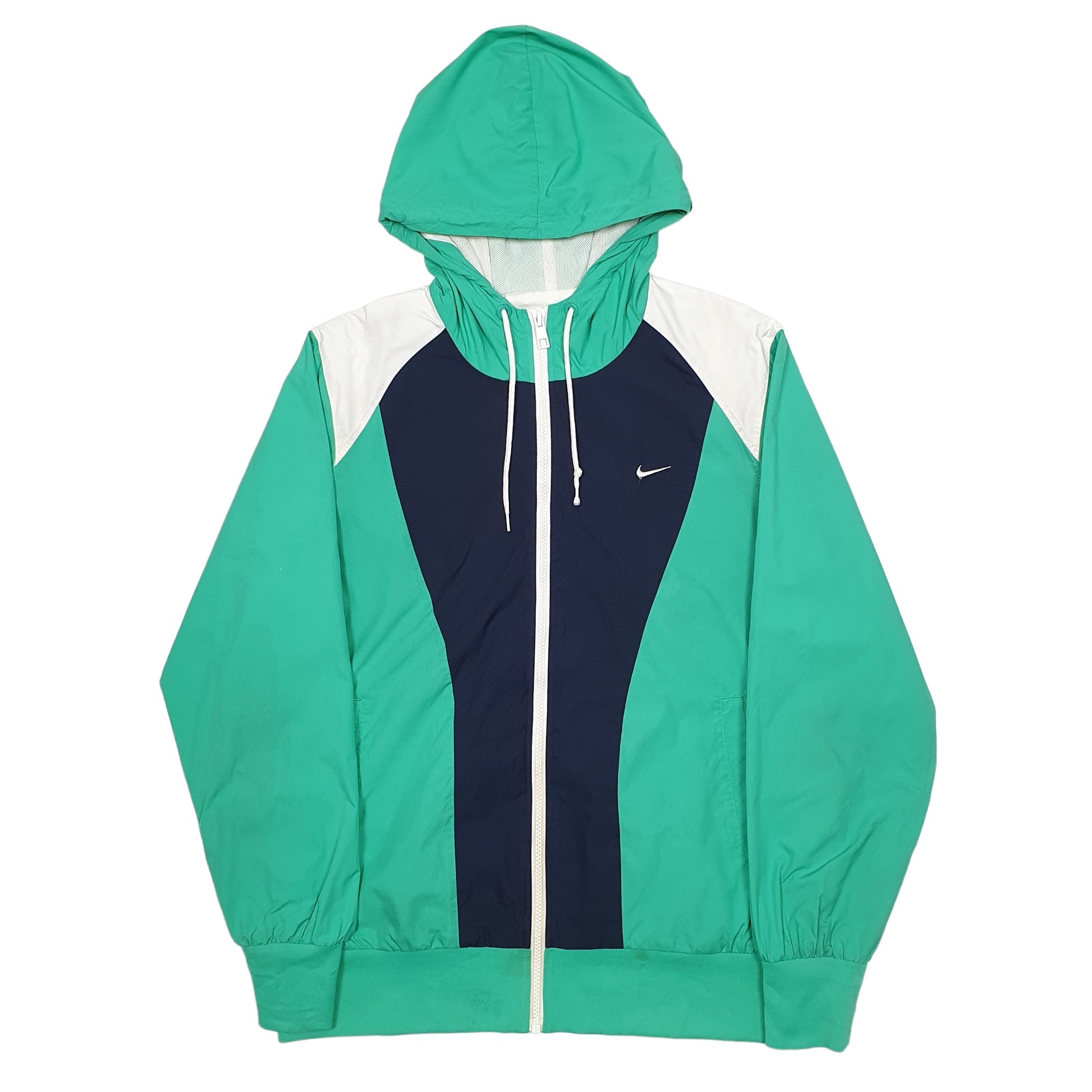 Mens Green Nike Windbreaker Track Top Windbreaker Jumper