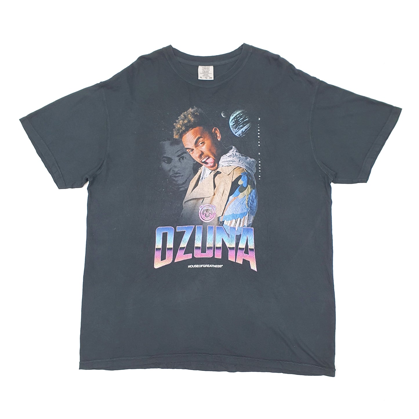 Comfort Colors Ozuna Rapper Music Short Sleeve T Shirt Black