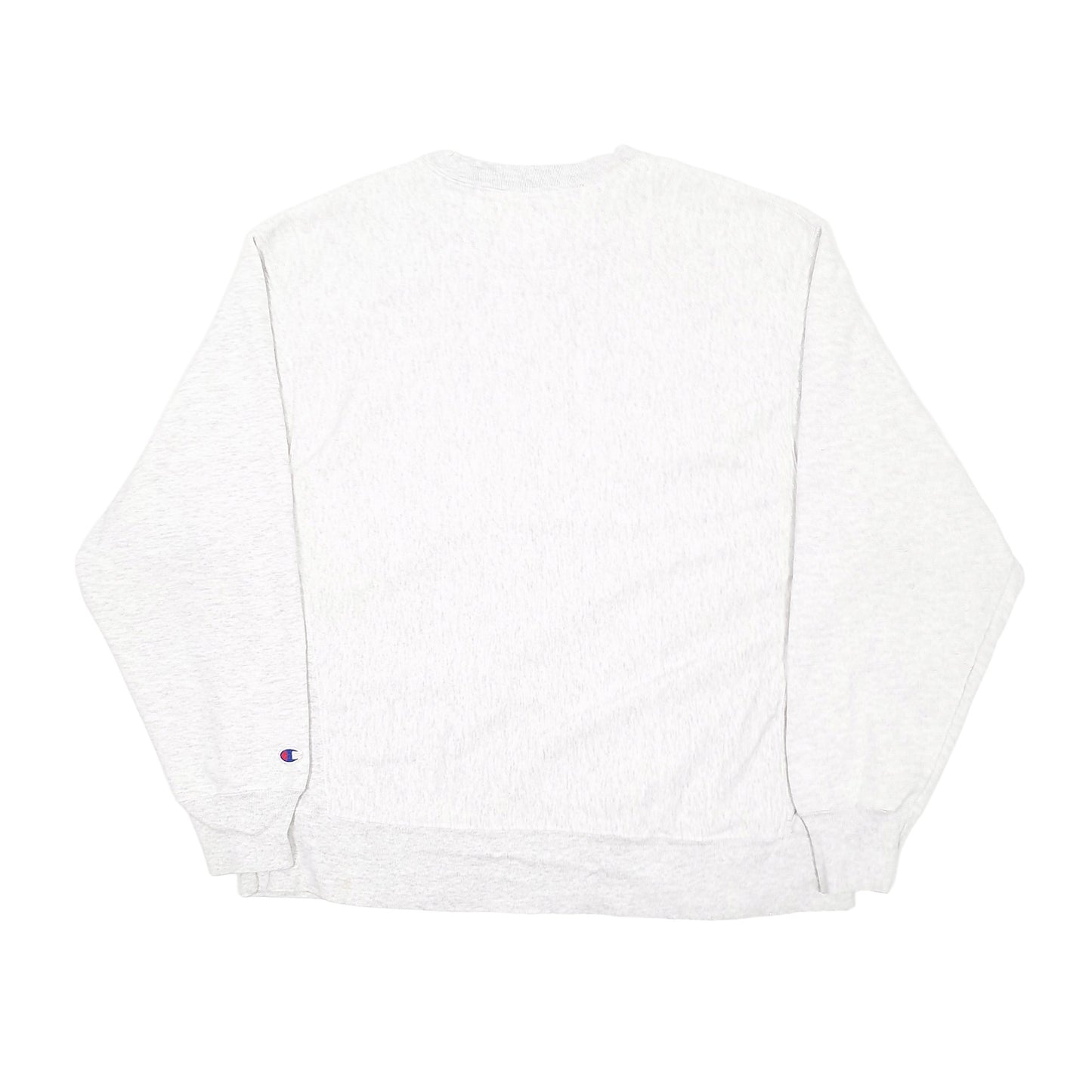 Mens Grey Champion Reverse Weave George Washington University Crewneck Jumper