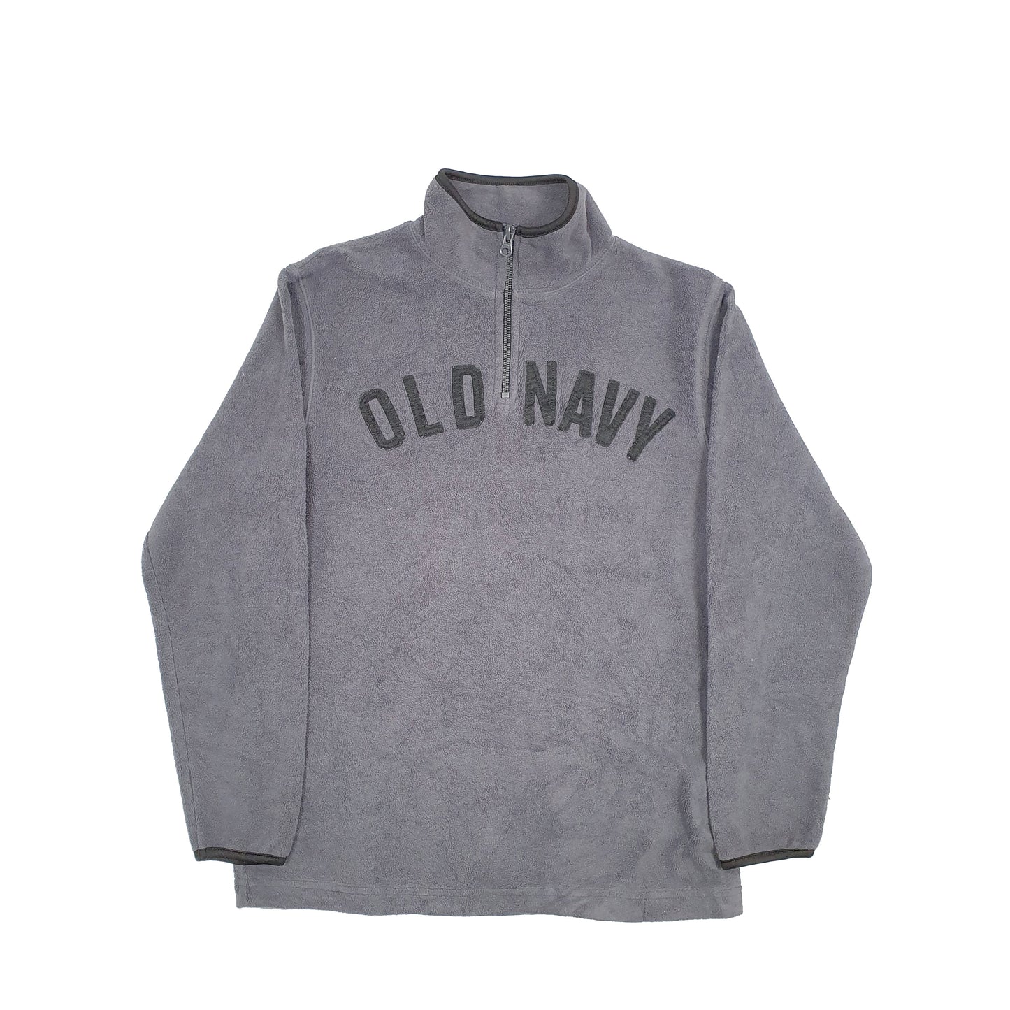 Old Navy Quarter Zip Fleece XS Grey