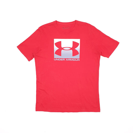 Under Armour Short Sleeve T Shirt Red
