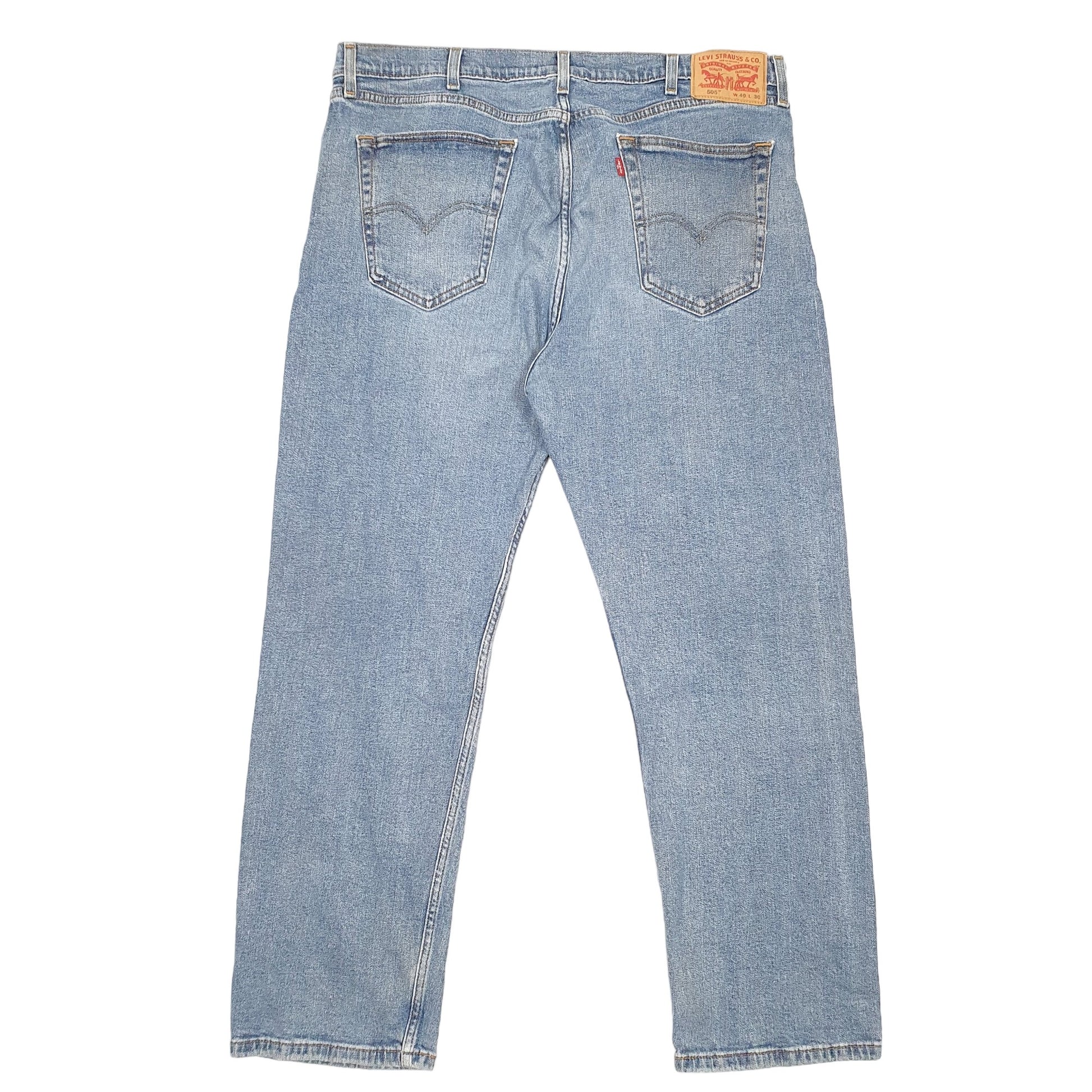 Mens Blue Levis Stretch 505 JeansW40 L30