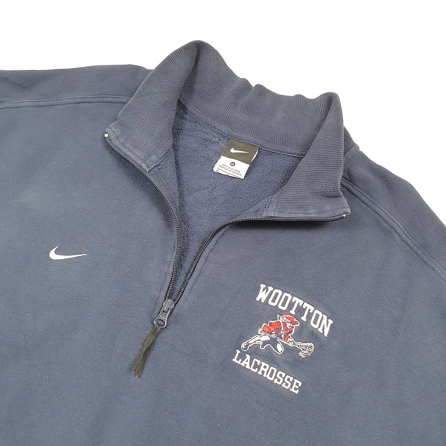 Nike Lacrosse Quarter Zip XXL Navy