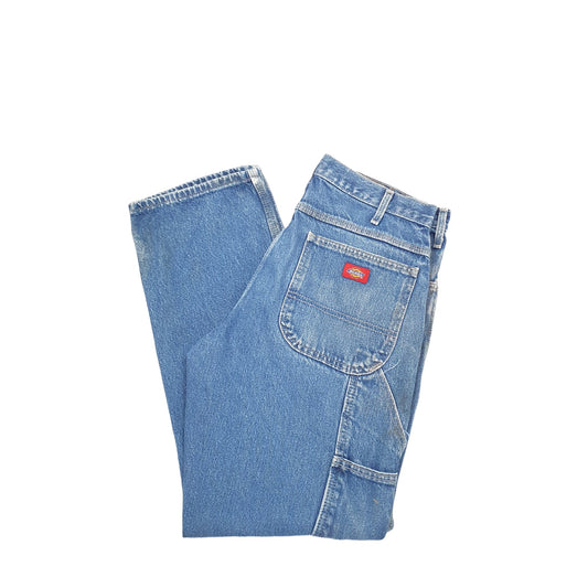 Dickies Relaxed Loose Fit Jeans W34 L32 Blue