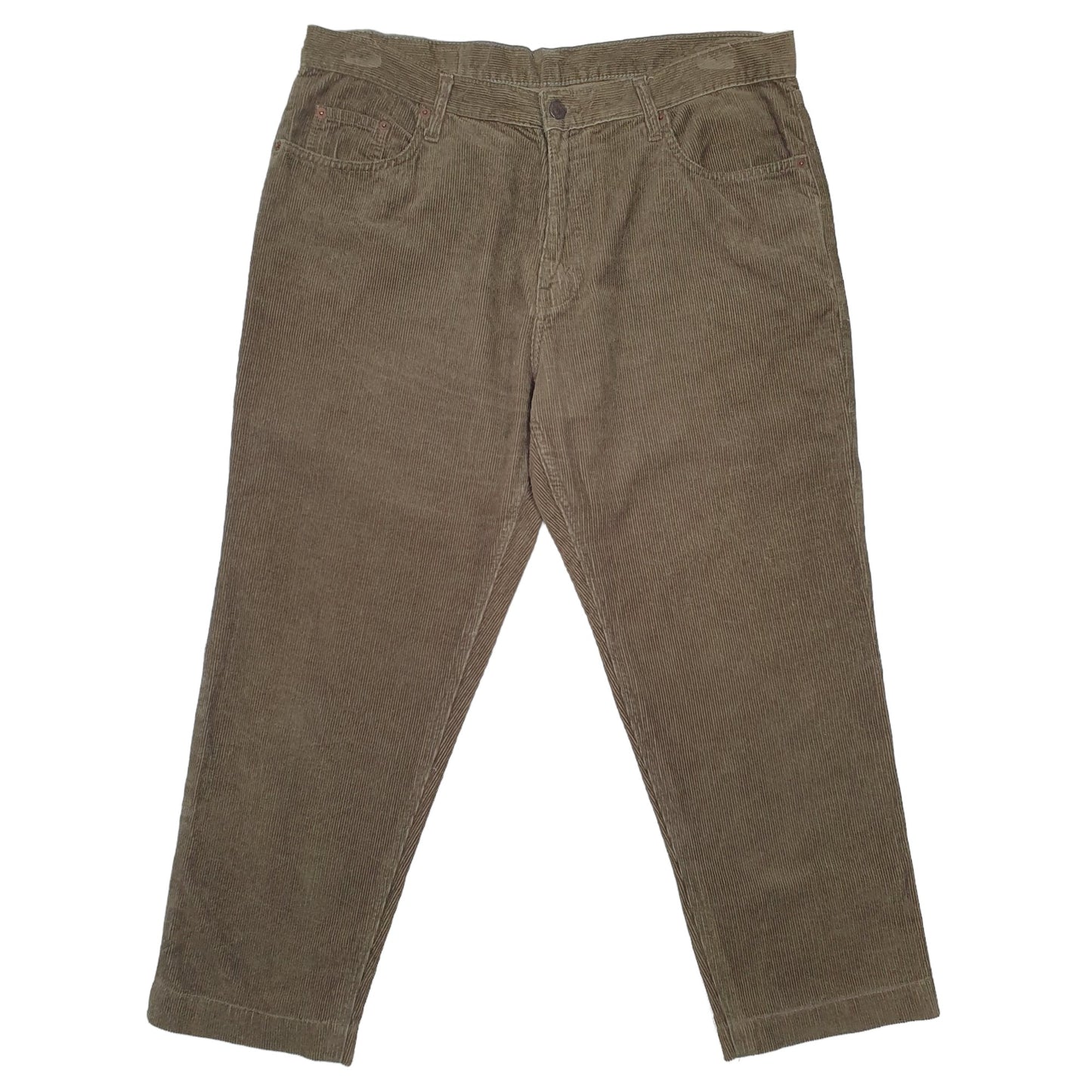 Mens Brown Levis 630 Orange Tab Corduroy Trousers