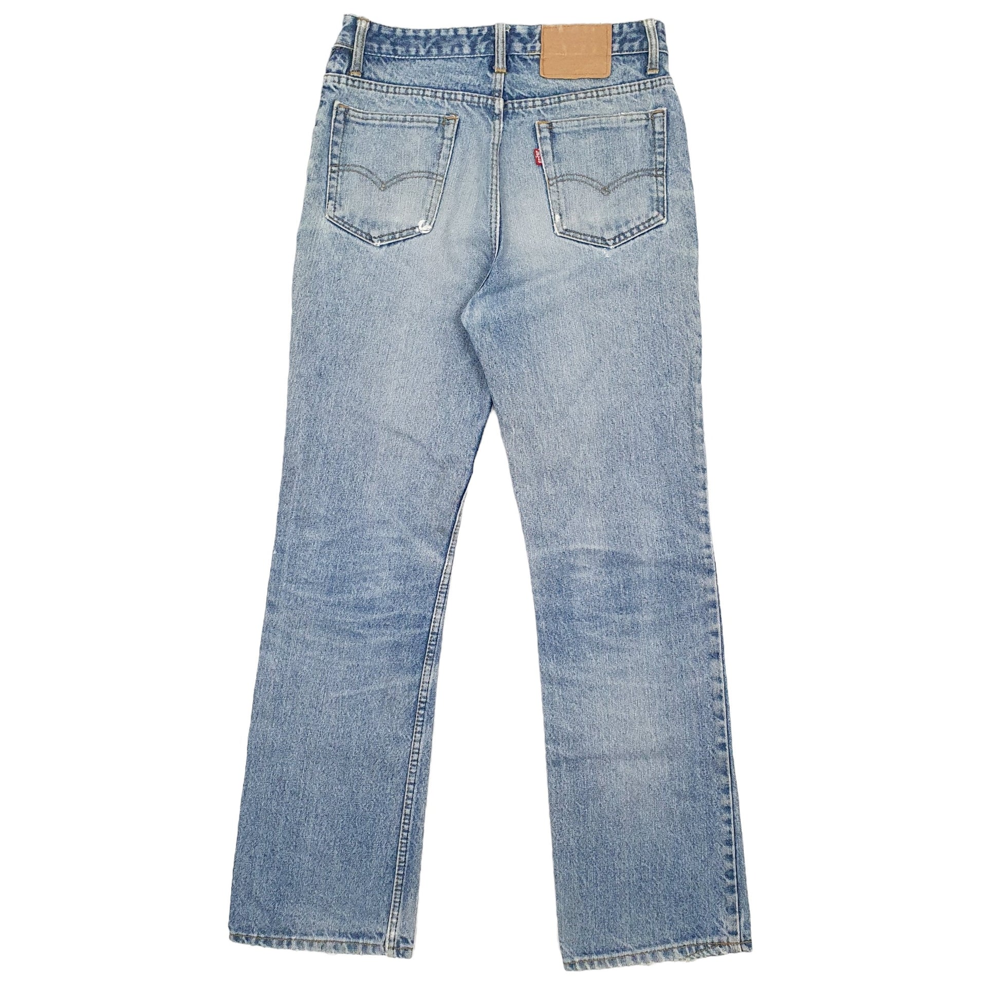 Levis 501 Regular Fit Farmers Miners Mechanics 1980's Vintage Jeans W30 L30 Blue