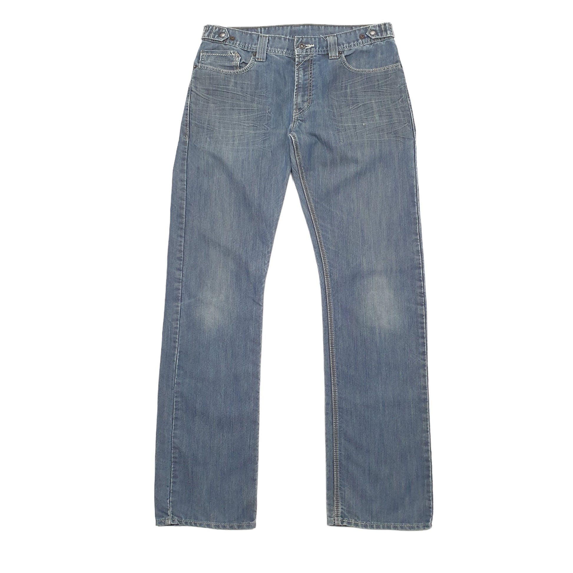 Levis 514 Straight Fit Jeans W34 L34 Blue