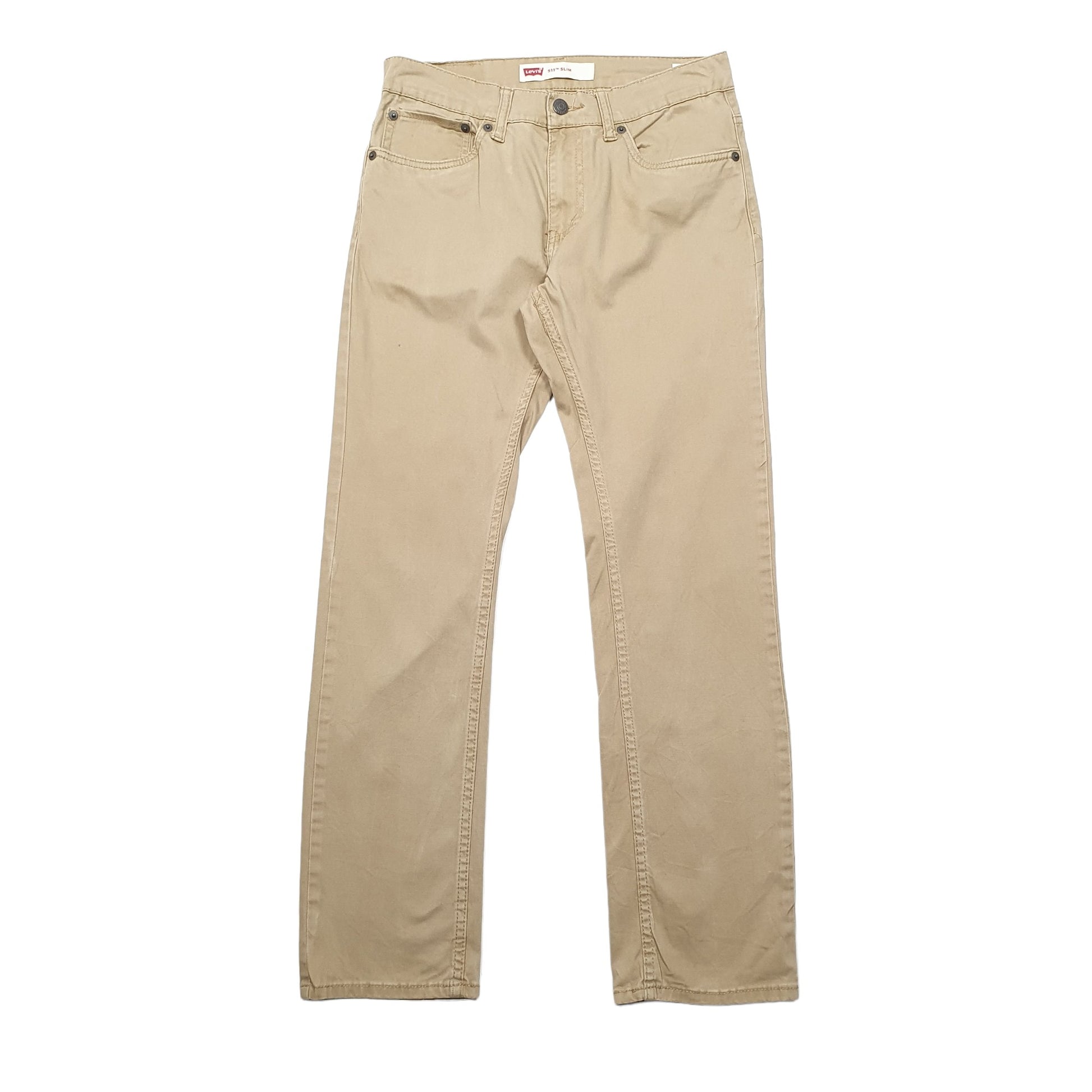 Levis 511 Slim Fit Jeans UK10 Beige