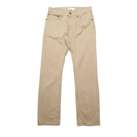 Levis 511 Slim Fit Jeans UK10 Beige