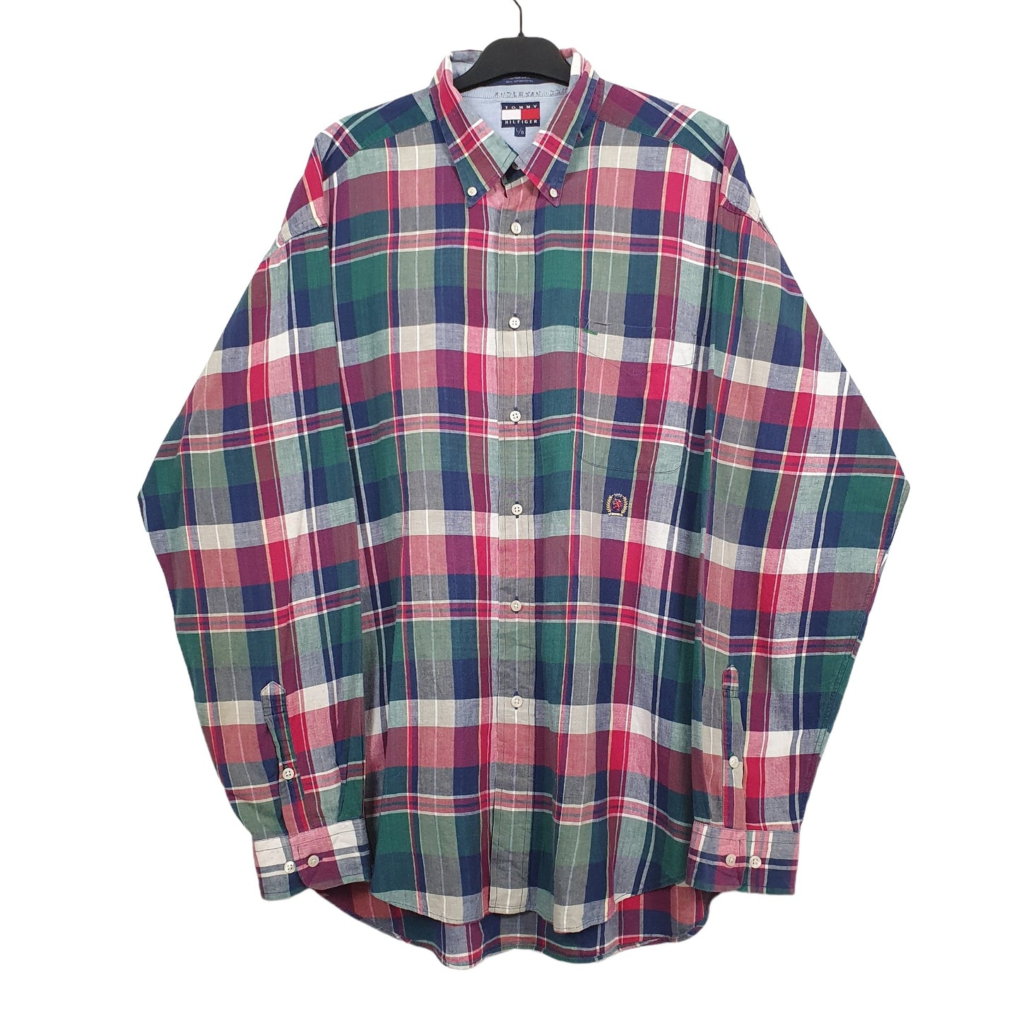 Green Tommy Hilfiger Long Sleeve Shirt