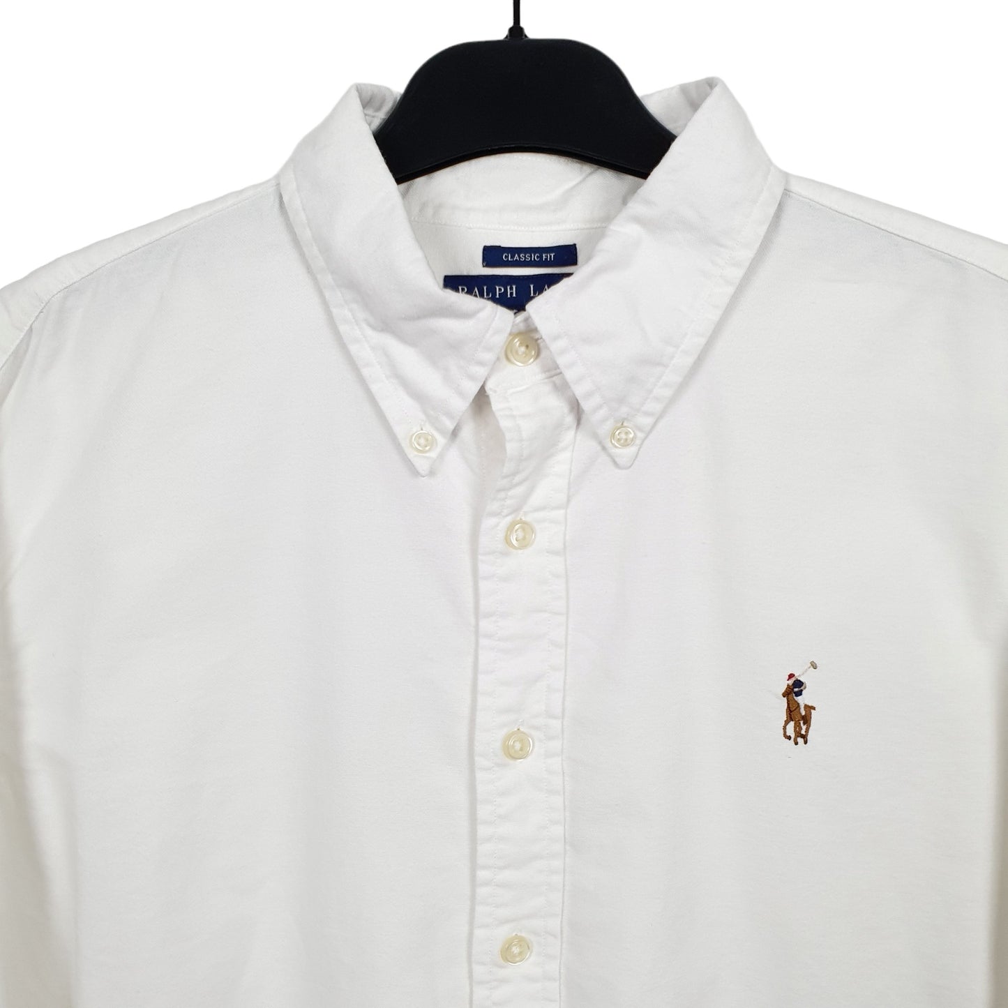 Mens White Ralph Lauren  Long Sleeve Shirt