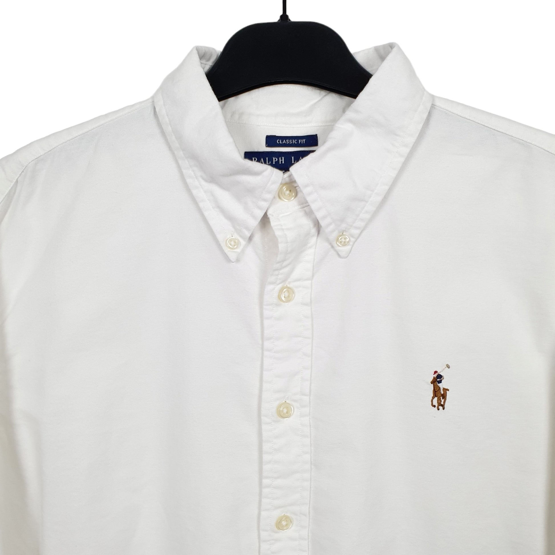 Mens White Ralph Lauren  Long Sleeve Shirt