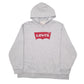 Levis Spellout Hoodie XXL Grey