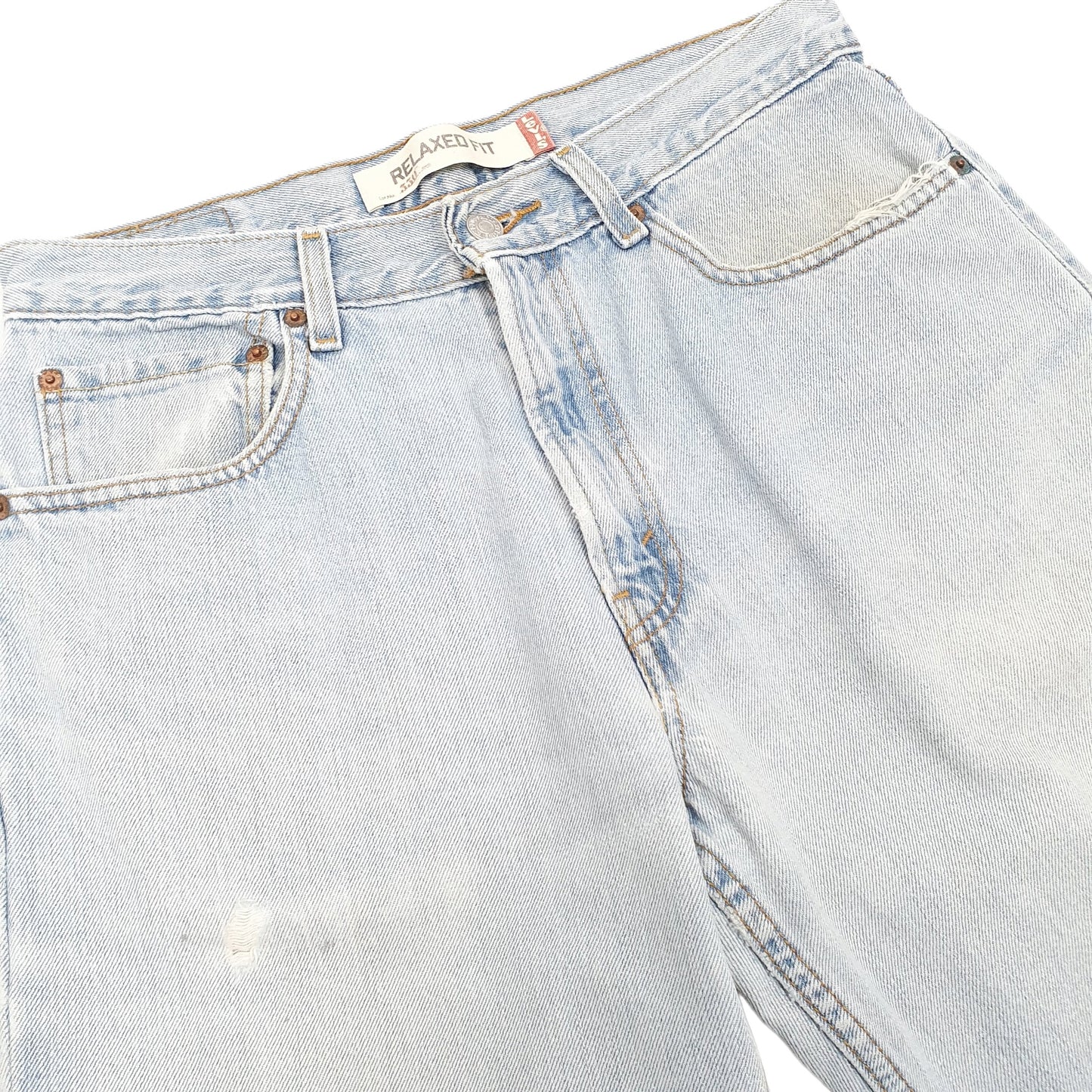 Levis 550 Relaxed Fit Jeans W32 L30 Blue