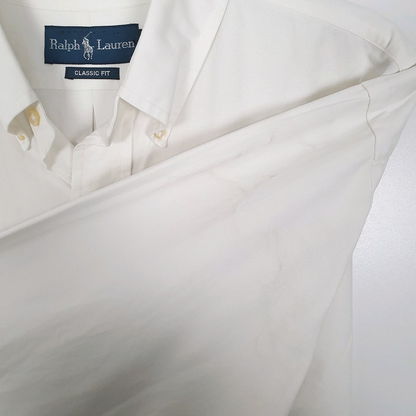 Polo Ralph Lauren Long Sleeve Classic Fit Shirt White